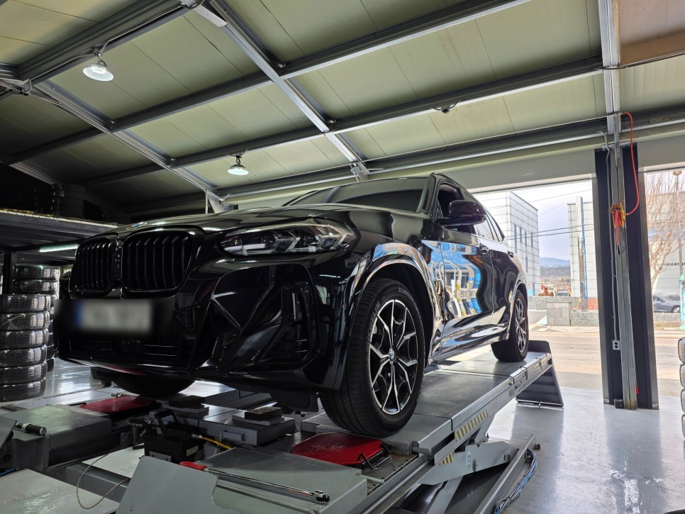 BMW X3 작업 사진