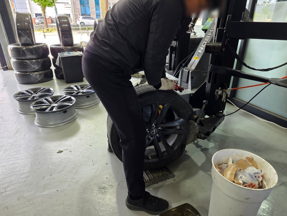 렉서스 NX350h 작업 사진