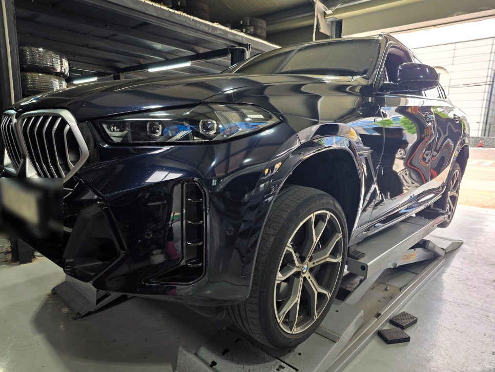 BMW X6 작업 사진
