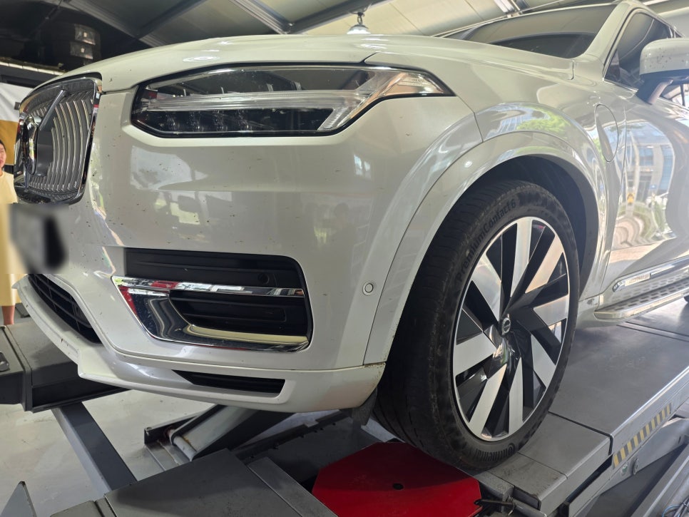 볼보 XC90 작업 사진